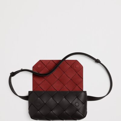 Bottega Veneta Small Leather Diago Belt Bag - Image 4