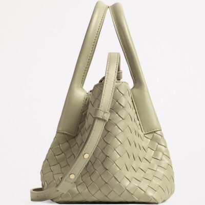 Bottega Veneta Small Leather Pinacoteca Tote Bag - Image 4