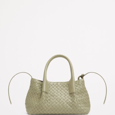 Bottega Veneta Small Leather Pinacoteca Tote Bag - Image 5