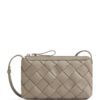 Bottega Veneta Small Leather Zipped Diago Messenger Bag - Image 1