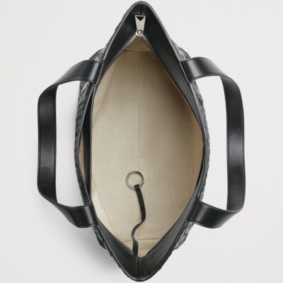 Bottega Veneta Small Leather Zipped Tote Bag - Image 3