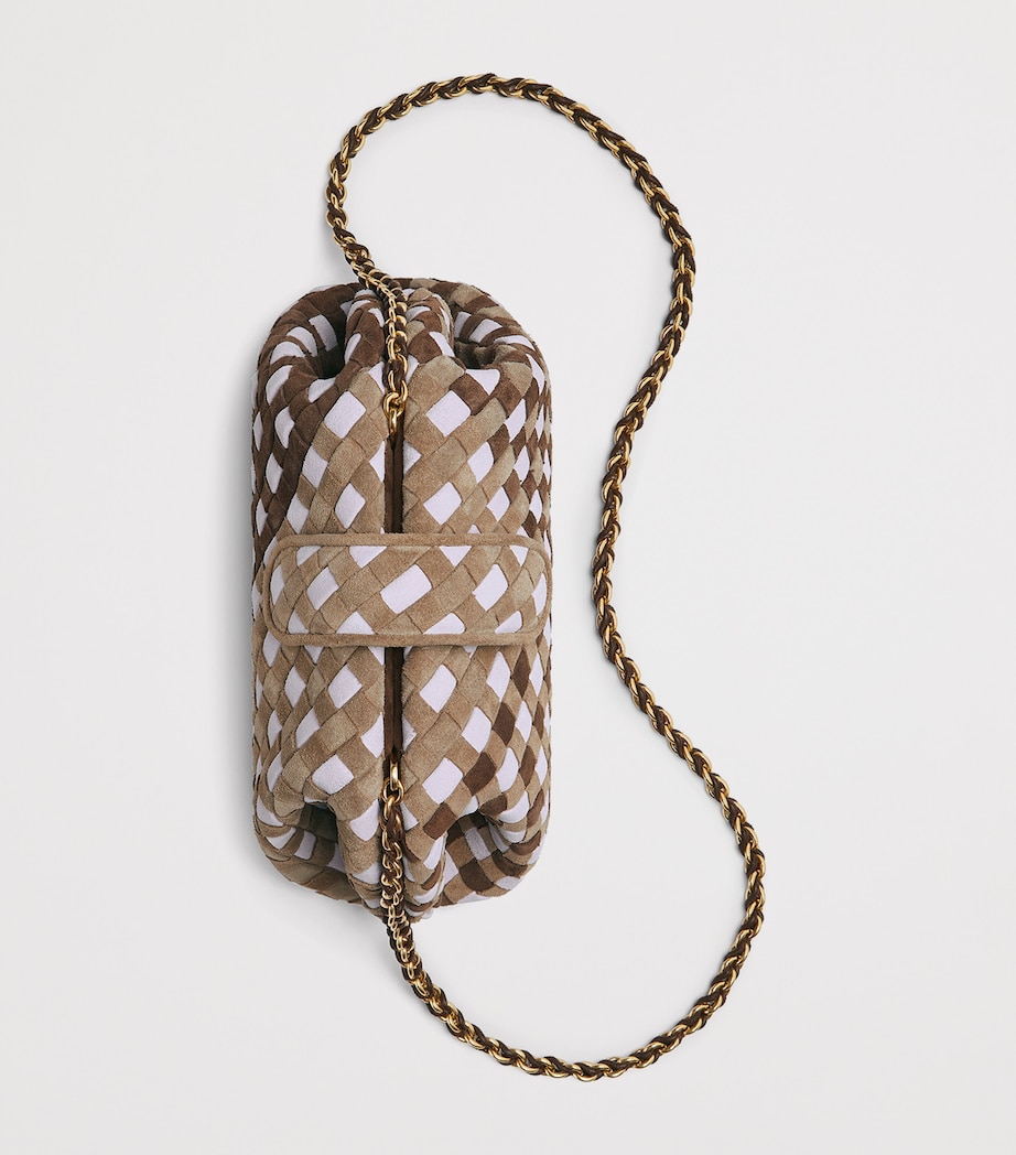 Bottega Veneta Small Suede Lauren 1980 Clutch Bag - Image 3