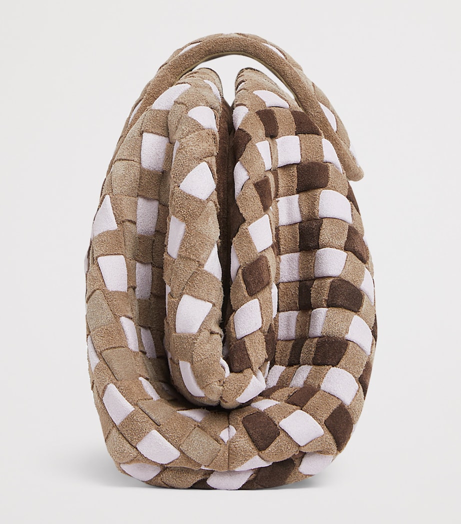 Bottega Veneta Small Suede Lauren 1980 Clutch Bag - Image 4
