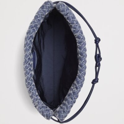 Bottega Veneta Velvet Lambskin Dustbag Shoulder Bag - Image 3