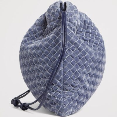Bottega Veneta Velvet Lambskin Dustbag Shoulder Bag - Image 4