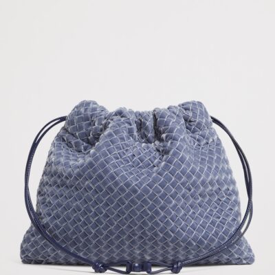 Bottega Veneta Velvet Lambskin Dustbag Shoulder Bag - Image 5