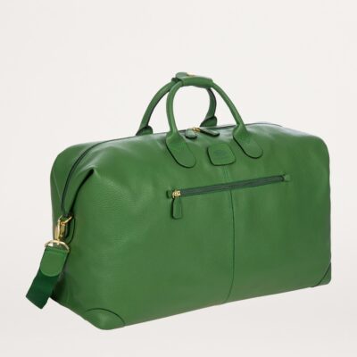 Bric's x Harrods Leather Bellagio Holdall - Image 3