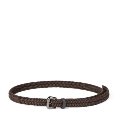 Brunello Cucinelli Braided Monili-Detail Belt - Image 1