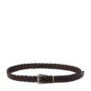 Brunello Cucinelli Calf Leather Braided Belt - Image 1