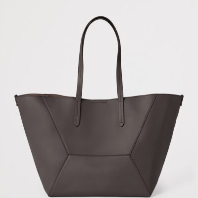 Brunello Cucinelli Calfskin BC Duo Tote Bag - Image 4