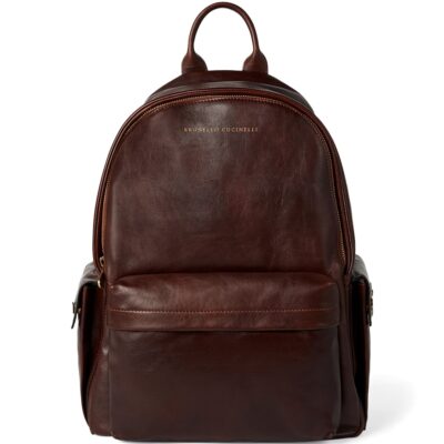 Brunello Cucinelli Calfskin Travel Backpack - Image 1
