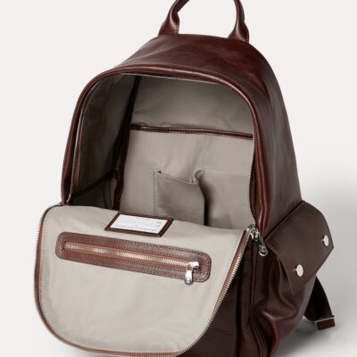 Brunello Cucinelli Calfskin Travel Backpack - Image 2