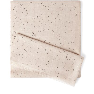 Brunello Cucinelli Cashmere-Silk Embellished Scarf - Image 1