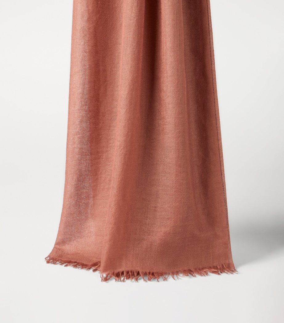 Brunello Cucinelli Cashmere-Silk Scarf - Image 2
