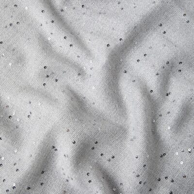 Brunello Cucinelli Cashmere-Silk Diamond Yarn Sequin Scarf - Image 5