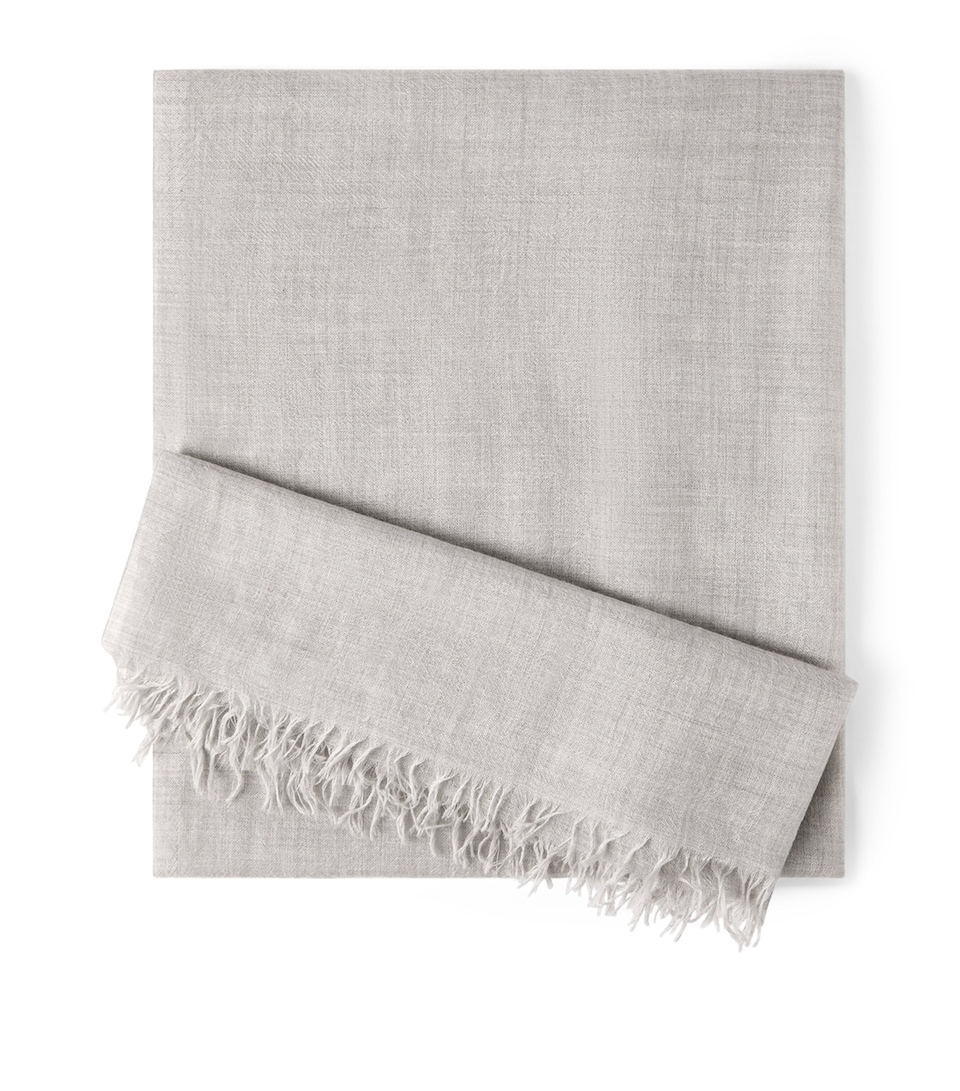 Brunello Cucinelli Cashmere-Silk Scarf - Image 5