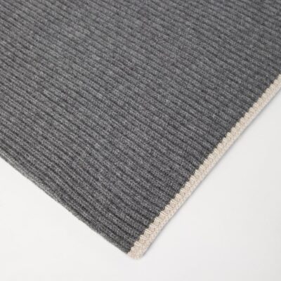 Brunello Cucinelli Cashmere English Rib Monili Scarf - Image 4