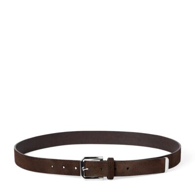 Brunello Cucinelli Embossed Leather Belt - Image 5