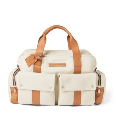 Brunello Cucinelli Grained Calfskin Leisure Bag - Image 1
