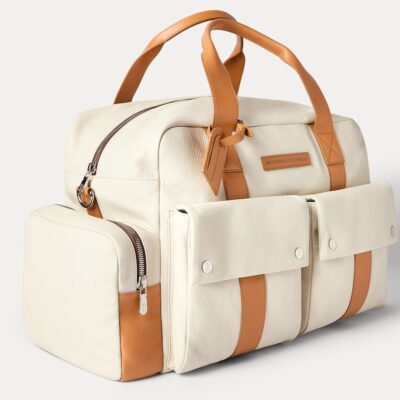 Brunello Cucinelli Grained Calfskin Leisure Bag - Image 3