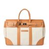 Brunello Cucinelli Grained Leather Country Holdall - Image 1