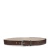 Brunello Cucinelli Hammered Calfskin Belt - Image 1
