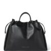 Brunello Cucinelli Large Leather Mellow Bucket Bag - Image 1