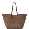 Brunello Cucinelli Large Suede BC Duo Tote Bag - Image 1