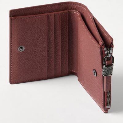 Brunello Cucinelli Leather Bifold Wallet - Image 1