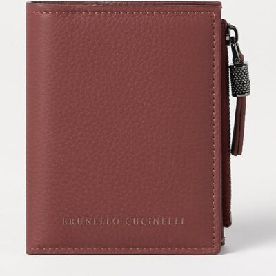 Brunello Cucinelli Leather Bifold Wallet - Image 2
