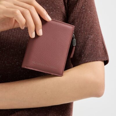 Brunello Cucinelli Leather Bifold Wallet - Image 3