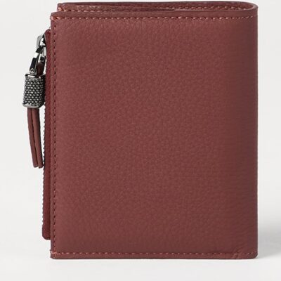 Brunello Cucinelli Leather Bifold Wallet - Image 4
