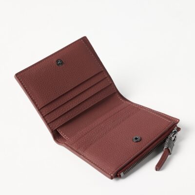 Brunello Cucinelli Leather Bifold Wallet - Image 5