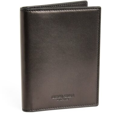 Brunello Cucinelli Leather Logo Wallet - Image 4