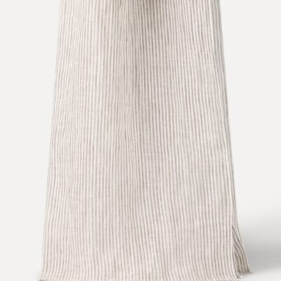 Brunello Cucinelli Linen-Blend Stripe Scarf - Image 2