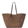 Brunello Cucinelli Medium Suede BC Duo Tote Bag - Image 1