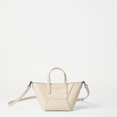 Brunello Cucinelli Mini Calfskin BC Duo Tote Bag - Image 4