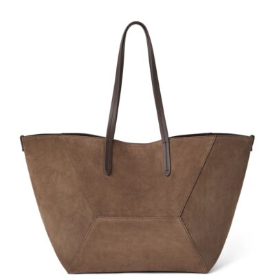 Brunello Cucinelli Mini Suede BC Duto Tote Bag - Image 5
