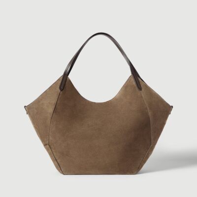 Brunello Cucinelli Prince of Wales Check-Lined BC Duo Tote Bag - Image 4