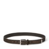 Brunello Cucinelli Reversed Leather Buckle Belt - Image 1