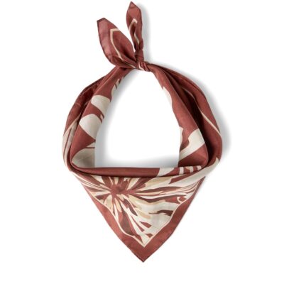 Brunello Cucinelli Silk Floral Scarf - Image 1