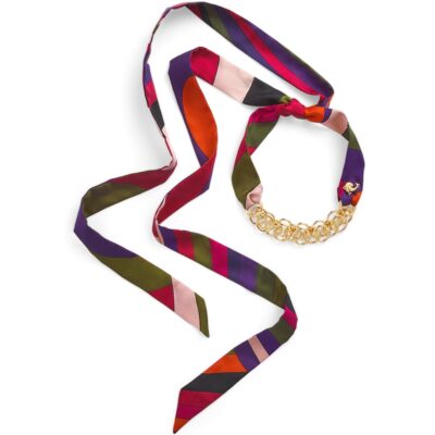 Brunello Cucinelli Silk Floral Scarf - Image 4