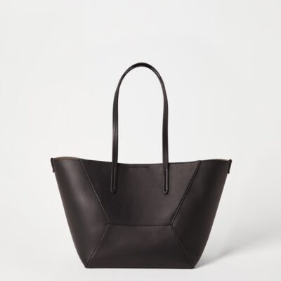 Brunello Cucinelli Small Calfskin BC Duo Tote Bag - Image 4