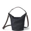 Brunello Cucinelli Small Denim-Effect Bucket Bag - Image 1