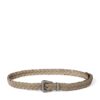 Brunello Cucinelli Suede Braided Belt - Image 1