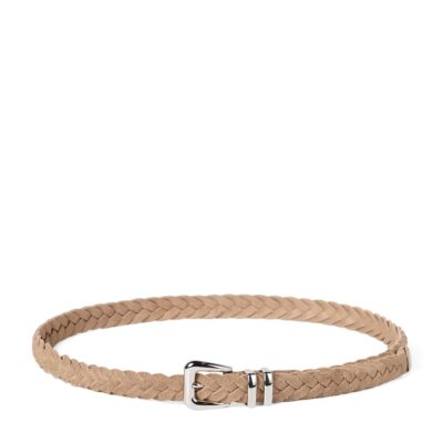 Brunello Cucinelli Suede Braided Belt - Image 5