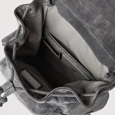 Brunello Cucinelli Suede City Backpack - Image 3