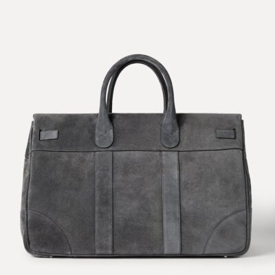 Brunello Cucinelli Suede Country Holdall - Image 3