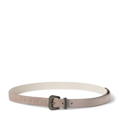 Brunello Cucinelli Suede Monili-Beaded Belt - Image 5