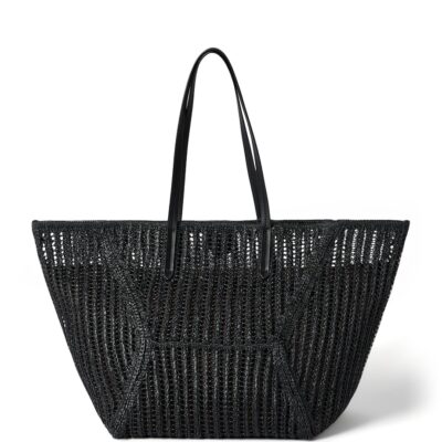 Brunello Cucinelli Techno Raffia Knit BC Duo Tote Bag - Image 1